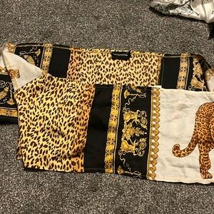 prettylittlething scarf top